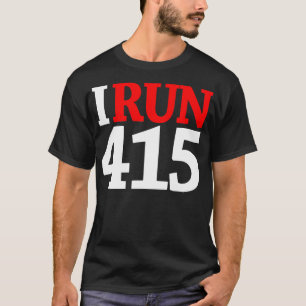 T-SHIRT 415 SHIRT/WHT-RED