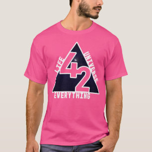T-shirt 42 La Réponse À La Vie L'Univers Et Tout