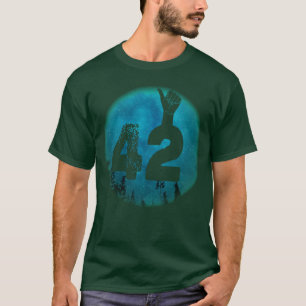 T-shirt 42 Réponse à l'univers et à tout