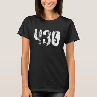 T-shirt 430 Area Code Tyler TX Mobile Telephone Area Code 