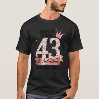 T-shirt 43 & Fabulous I Rose And White Party Group Candid