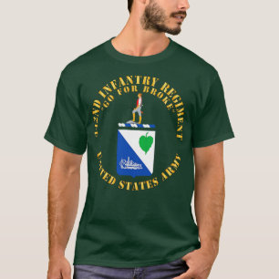 T-shirt 442e Régiment d'infanterie - ACO Aller à Broke X