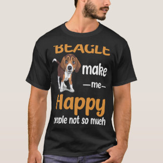 T-shirt 44 Beagles Me Rendre Heureux