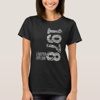 T-shirt 44e anniversaire Dames Mens 44 ans 1978 5