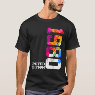 T-SHIRT 45 ANS 45E ANNIVERSAIRE ÉDITION LIMITÉE 1980