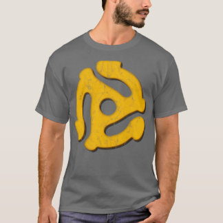 T-shirt 45 Carte d'enregistrement Coussin en détresse