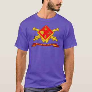 T-shirt 45e division Artillerie avec ruban