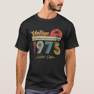 T-shirt 47 ans de vintage 1975 édition limitée 47ème