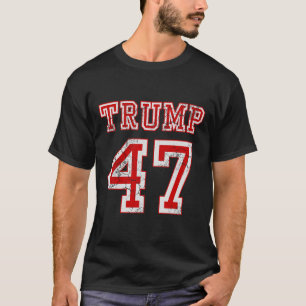 T-shirt 47 Élection 2024 Républicains conservateurs hommes