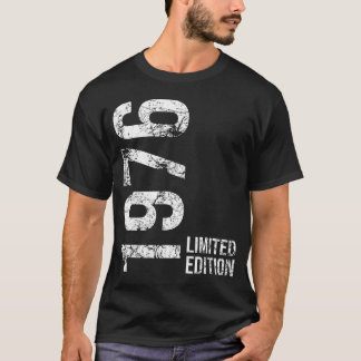 T-shirt 48E Anniversaire 48 Ans Homme Femme 1976