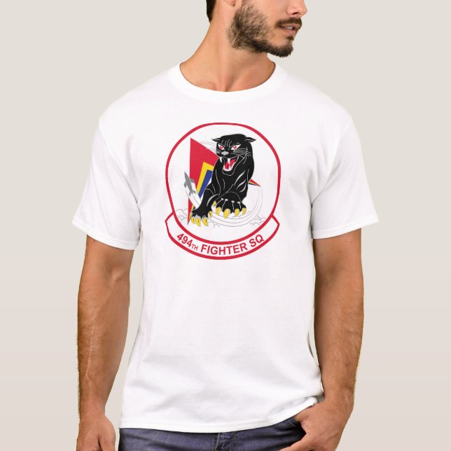 T-shirt 494th Escadron de chasse (Devant)