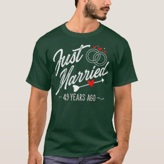 T-shirt 49e anniversaire de Mariage Cadeaux pour lui