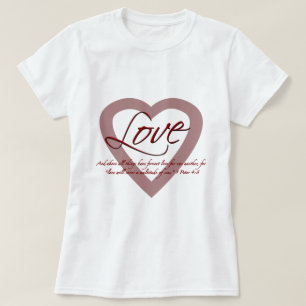 T-shirt 4:8 de Peter de l'amour 1