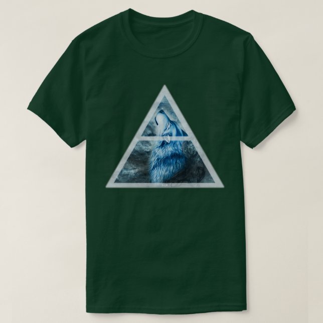 T-shirt 4 éléments AIR Wolf (Design devant)