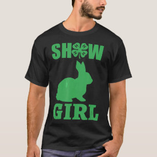 T-shirt 4 H Show Fille Lapin Lapin Lapin