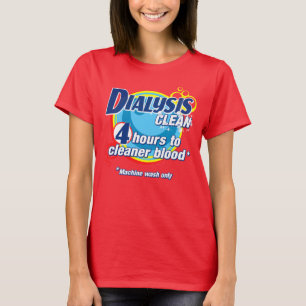T-shirt 4 heures pour nettoyer le patient et l'infirmière