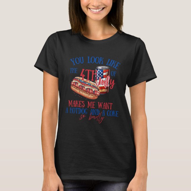 T-shirt 4 juillet (Devant)