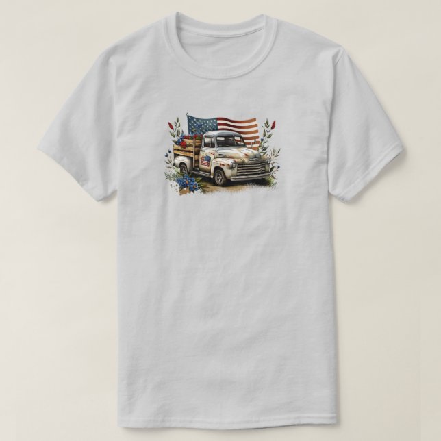 T-shirt 4 juillet (Design devant)