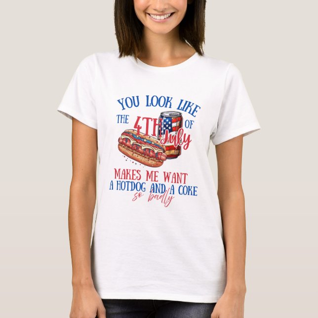 T-shirt 4 juillet (Devant)