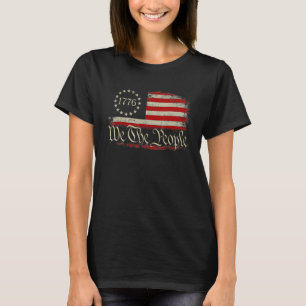 T-shirt 4 juillet 1776 Pour Hommes Nous Le Peuple Américai