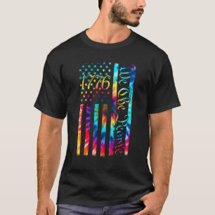 T-shirt 4 juillet 1776 Tie Dye We The People American F