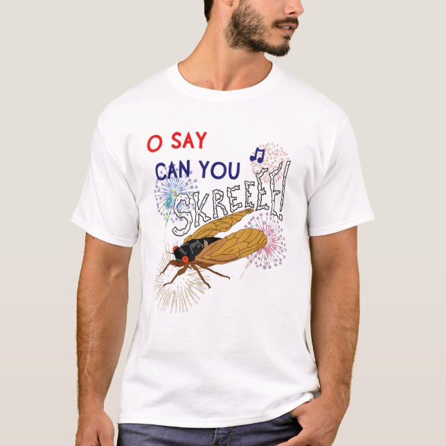 T-shirt 4 juillet 17 ans Cicadas Drôle Citation Mème Citat (Devant)
