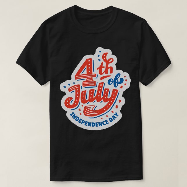 T-shirt 4 juillet 39 (Design devant)