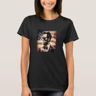 T-shirt 4 juillet Abraham Lincoln_1