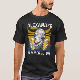 T-shirt 4 juillet Alexander Hammeredton Alexander Hamilt