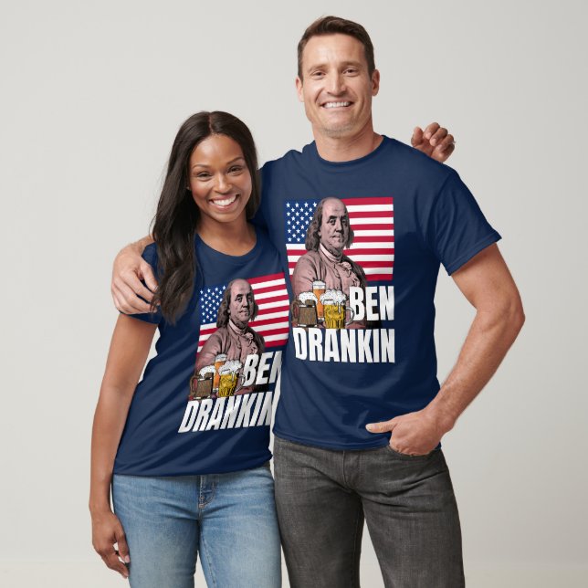 T-shirt 4 juillet BEN DRANKIN (Unisexe)