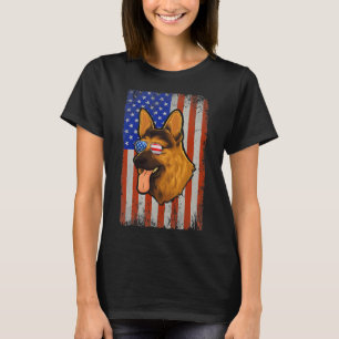 T-shirt 4 juillet berger allemand