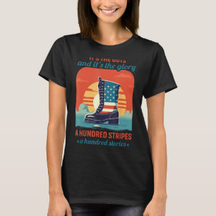 T-shirt 4 juillet C'est le ventre et c'est la gloire 4