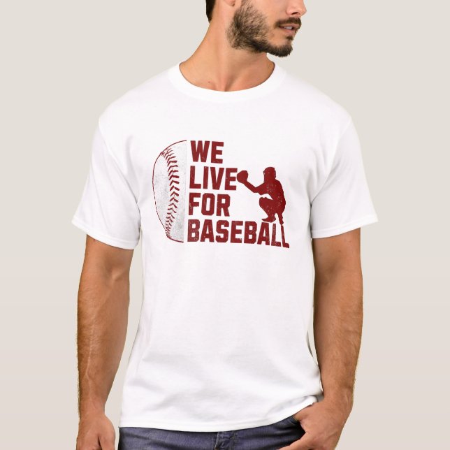 T-shirt 4 juillet de baseball à Noël (Devant)