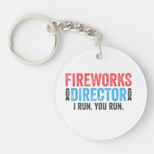 T-Shirt 4 juillet Directeur de Fireworks