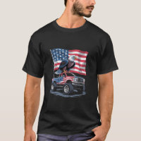 4 juillet Drapeau américain patriotique aigle USA 