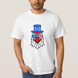 T-shirt 4 juillet drapeau de l'aigle américain - Fête de l