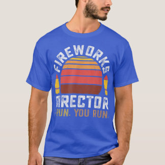 T-shirt 4 juillet du directeur Fireworks