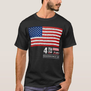 T-shirt 4 juillet Fête de l'Indépendance