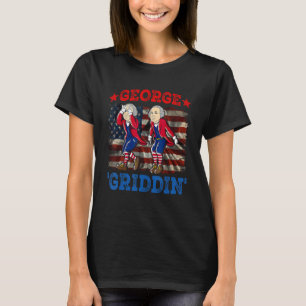T-shirt 4 juillet George Washington Griddy George Griddi