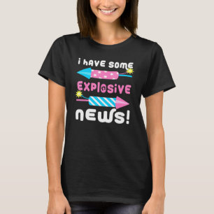T-shirt 4 Juillet Grossesse Faire-part Attendu Mo