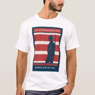 T-shirt 4 juillet heureux