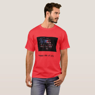 T-shirt 4 juillet heureux