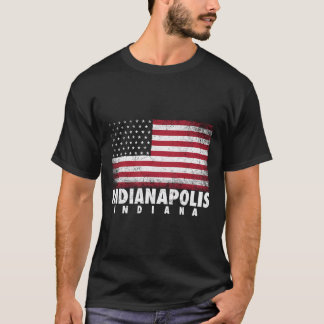 T-shirt 4 juillet Hommes Indianapolis Indiana Ame