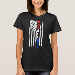 T-shirt 4 juillet Jour de l'Indépendance Us American Flag