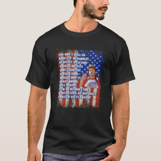 T-shirt 4 juillet Merica Drôle Avec Le Nom Vintage Lover F