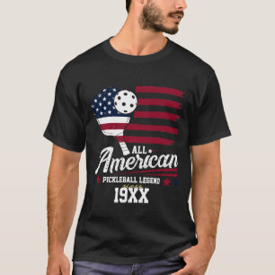 T-shirt 4 juillet Pickleball USA Indépendance Jour cadeau