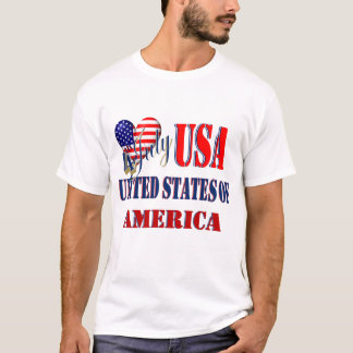 T-SHIRT 4 JUILLET USA