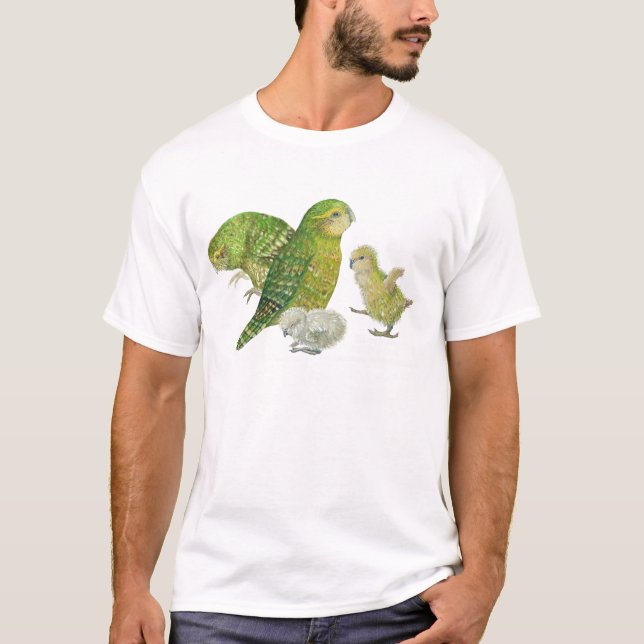 T-shirt 4 kakapos (Devant)