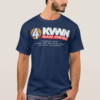 T-shirt 4 KVWN San Diego vintage