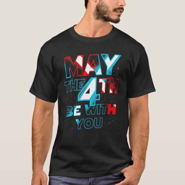 T-shirt 4 mai Soyez avec vous Design (Devant)
